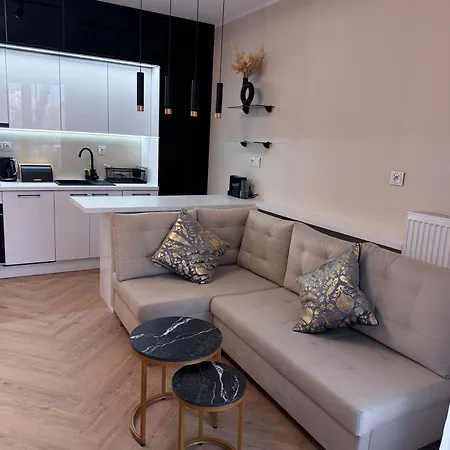 Apartamento Deluxe Z Balkonem Wislane Tarasy Cracovia
