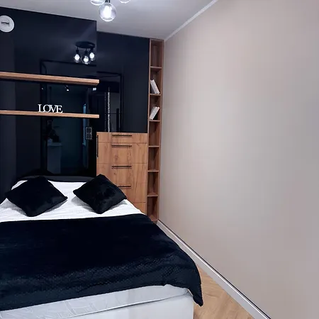 Deluxe Z Balkonem Wislane Tarasy Apartmán